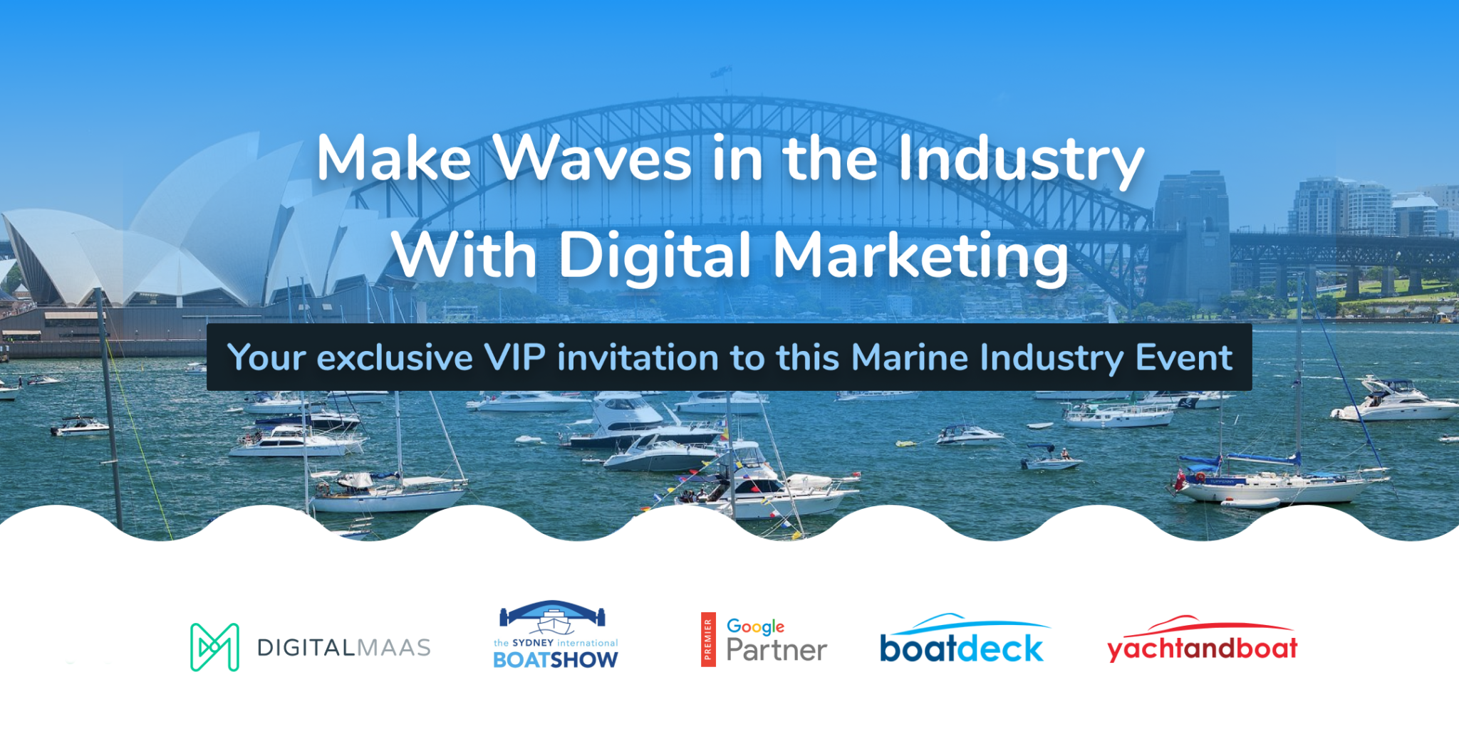 make waves in the marine industry with digital marketing event