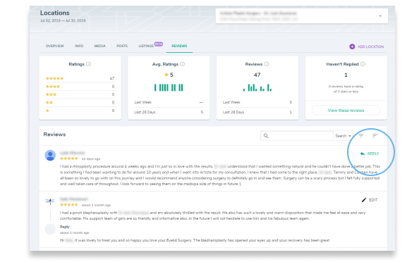 Reply to GMB Reviews DigitalMaas Platform