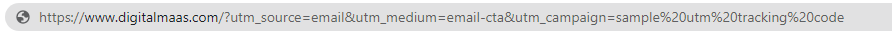 DigitalMaas UTM Parameter