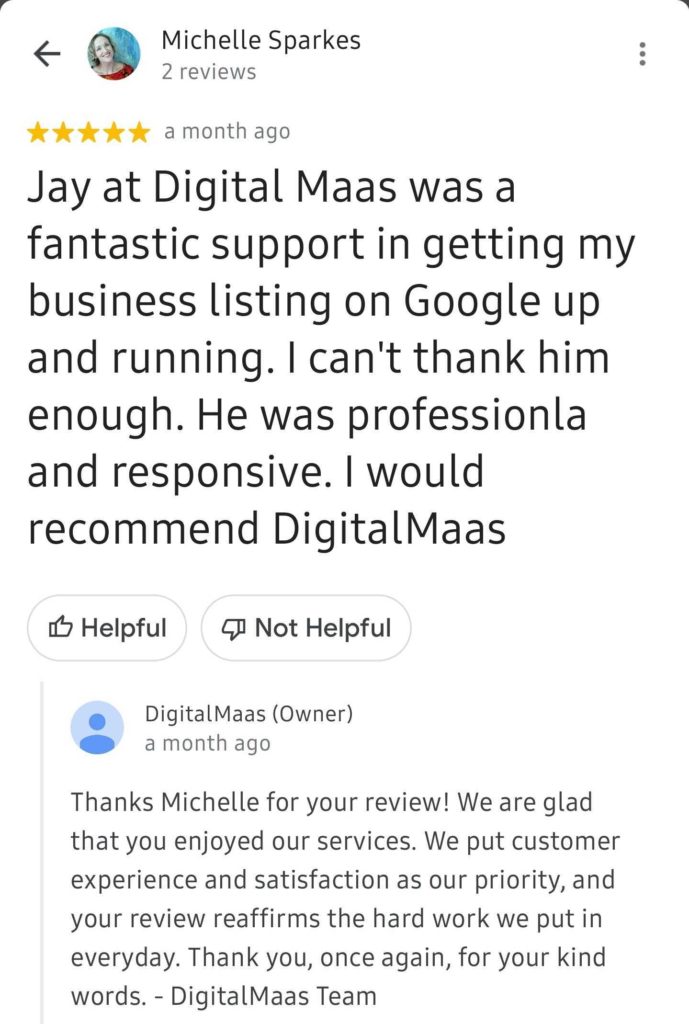 Customer Reviews as Google My Business Ranking Factors