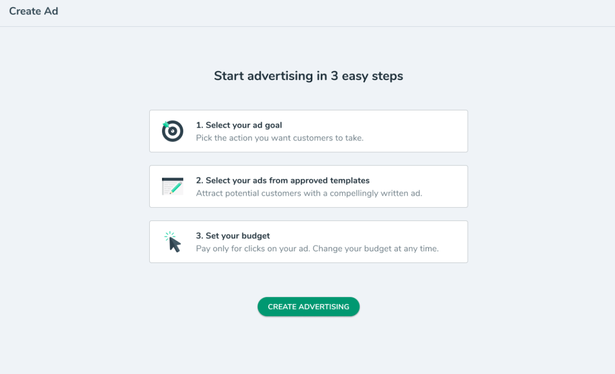 Fully automated ad creation