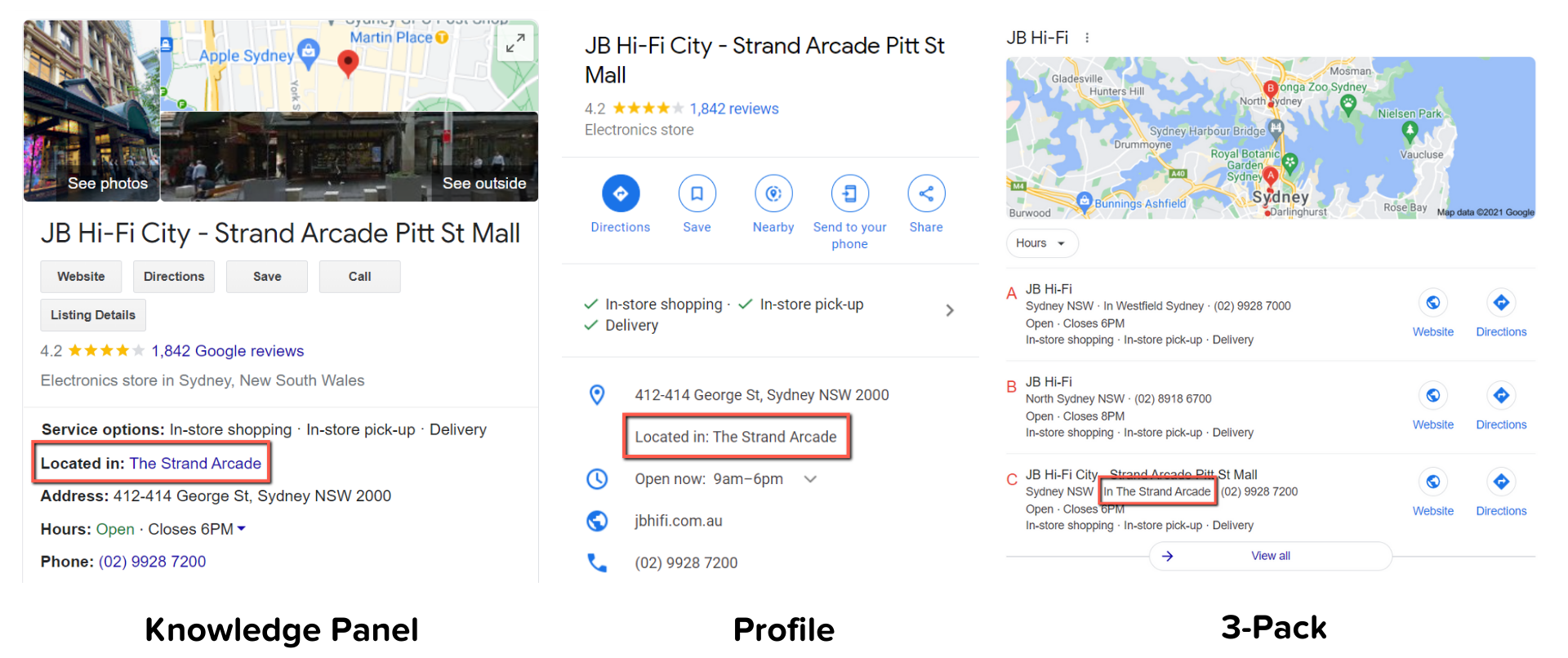 Located in Google My Business Tips
