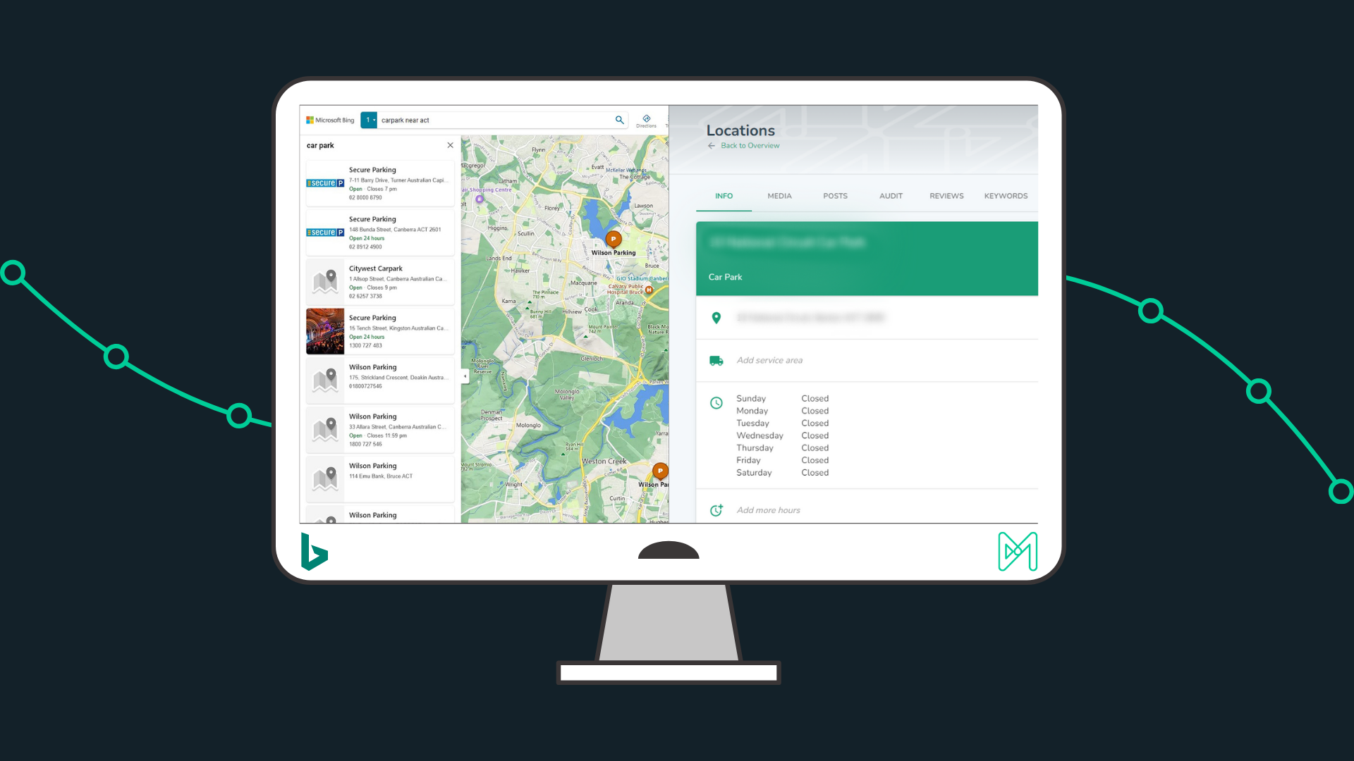 bing places for business on digitalmaas platform