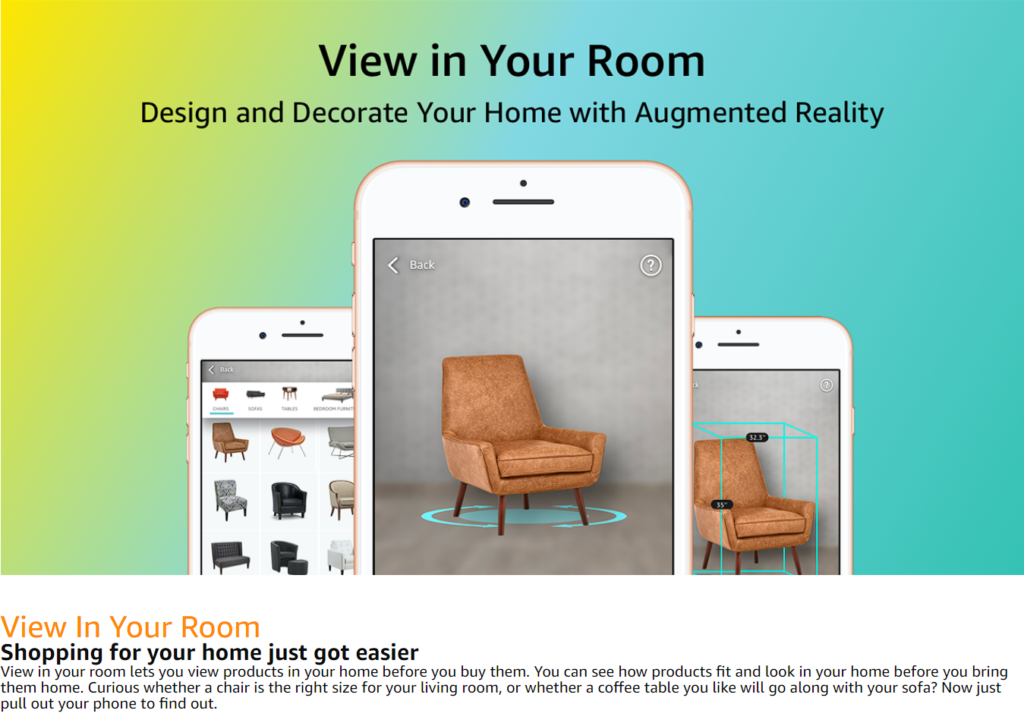 visual search for amazon home