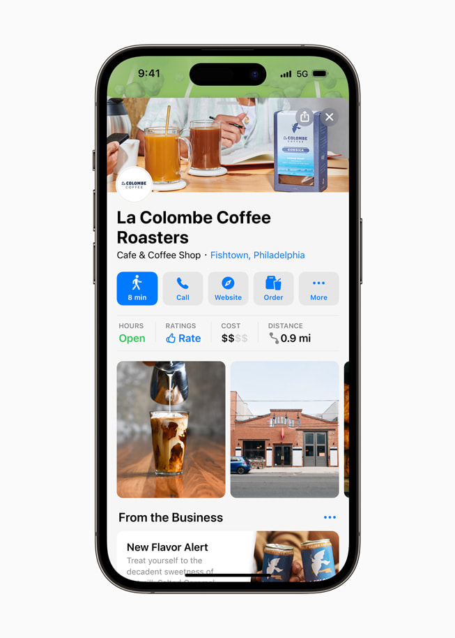Apple Business Connect UI