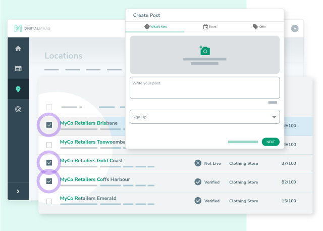 Publish to Selected Target Locations